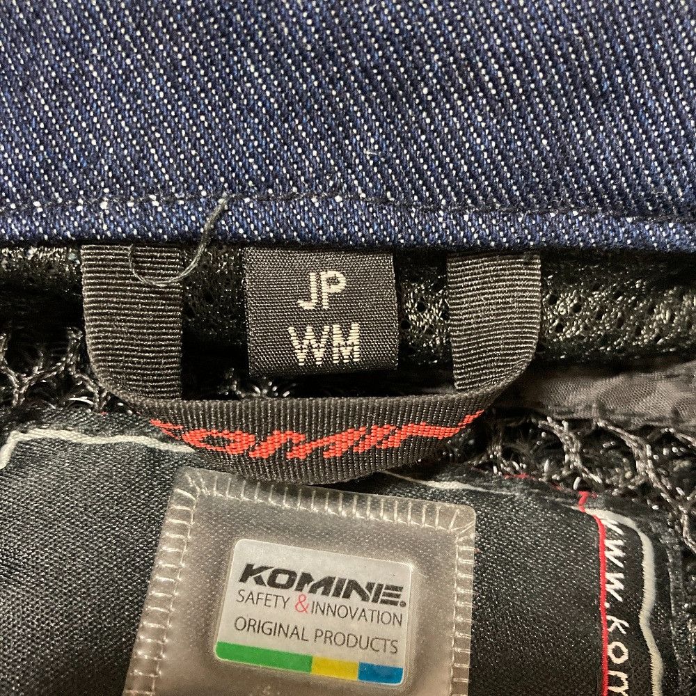 Other Other Komine Mesh Denim Riders Jacket Textile Outerwear 07161 DUTY FREE for USA Size ONE SIZE - 5 Thumbnail