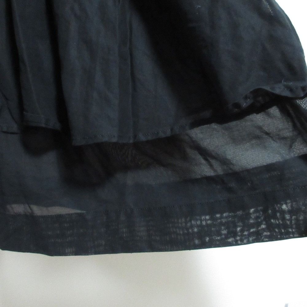 Other Other ENFOLD Sheer Cotton Drawstring Tiered Skirt Textile Skirts DUTY FREE for USA Size ONE SIZE - 16 Thumbnail
