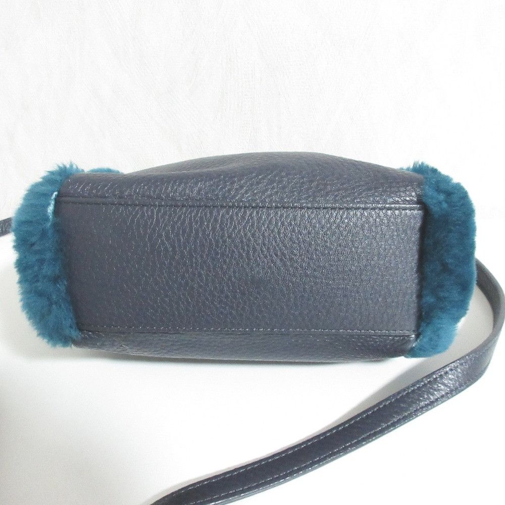 Paul Smith Paul Smith Paul Smith Leather Fur Shoulder Bag Leather Shoulder Bag DUTY FREE for USA Size ONE SIZE - 5 Thumbnail