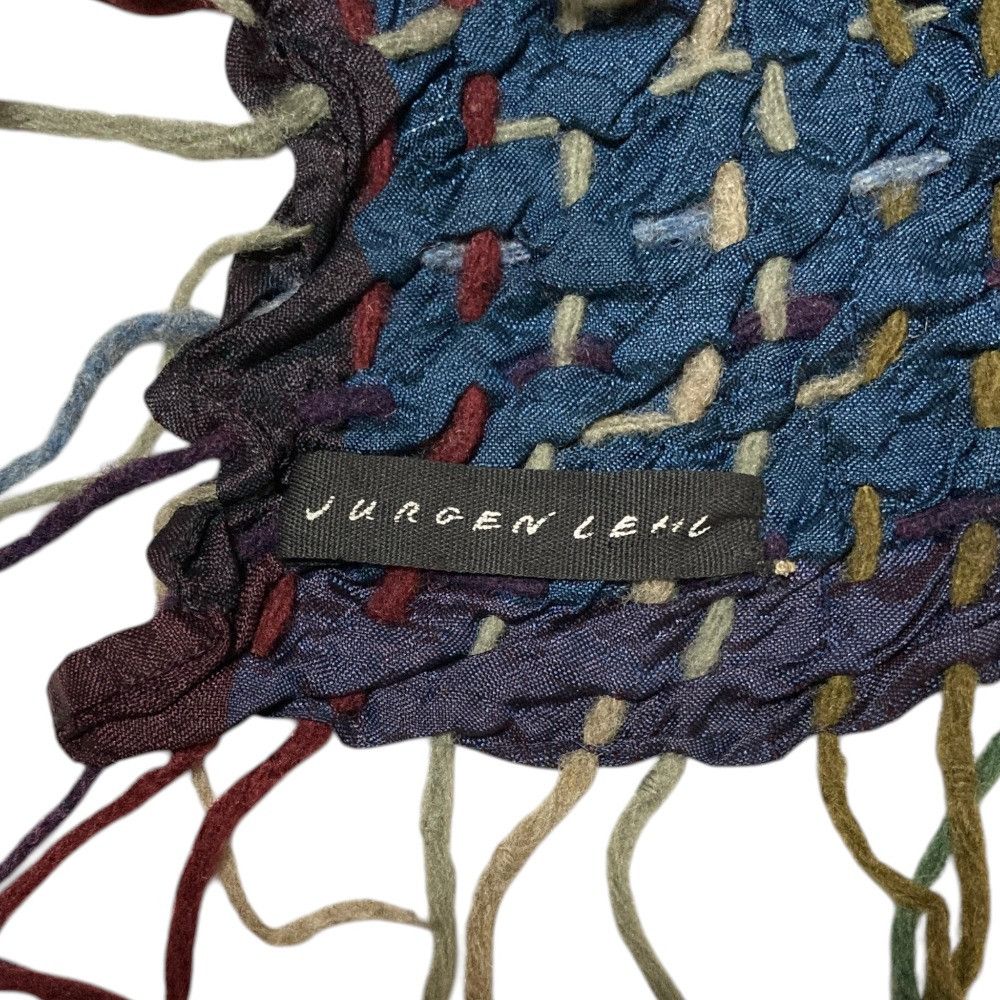 Other Other Jurgen Lehl Woven Fringe Scarf Textile Shawl DUTY FREE for USA Size ONE SIZE - 5 Thumbnail