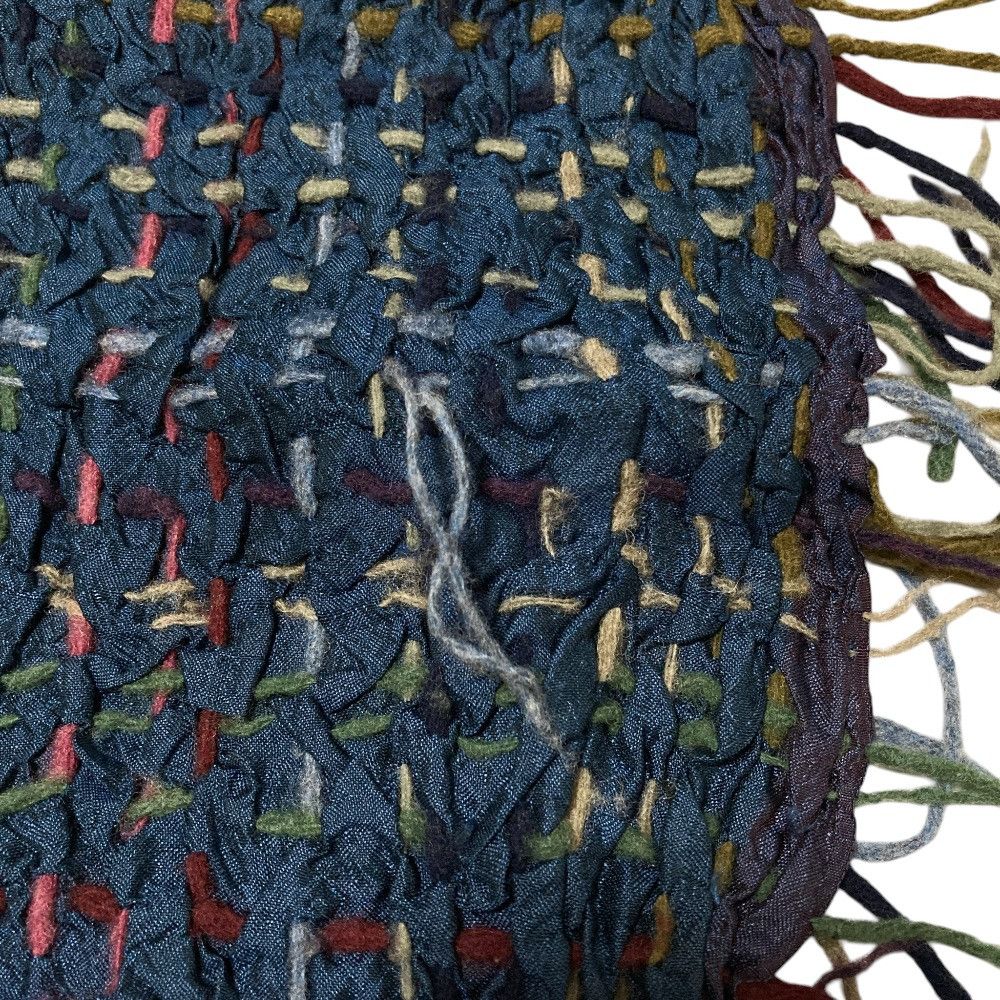 Other Other Jurgen Lehl Woven Fringe Scarf Textile Shawl DUTY FREE for USA Size ONE SIZE - 6 Thumbnail