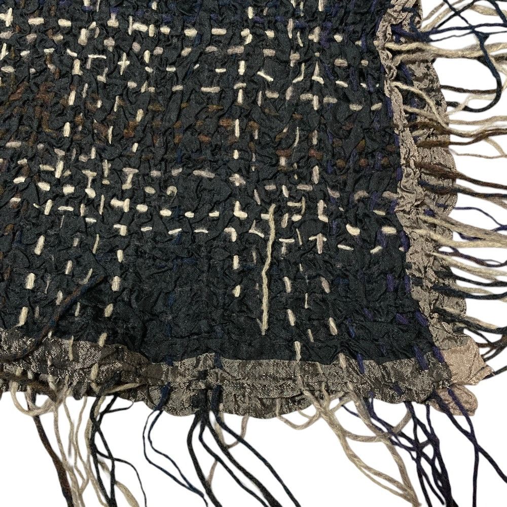 Other Other Jurgen Lehl Braided Fringe Stole Textile Shawl DUTY FREE for USA Size ONE SIZE - 8 Thumbnail