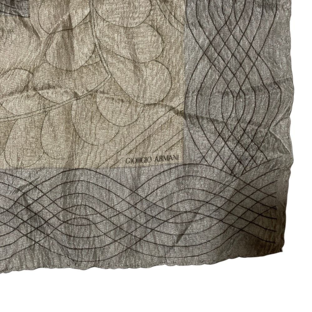 Giorgio Armani Giorgio Armani Giorgio Armani Silk Stole Textile Scarf DUTY FREE for USA Size ONE SIZE - 6 Thumbnail