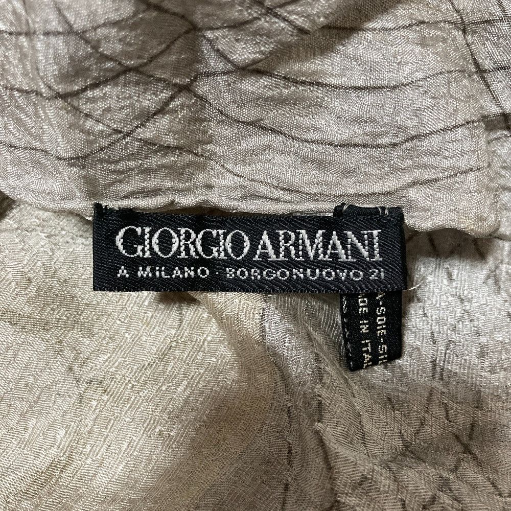 Giorgio Armani Giorgio Armani Giorgio Armani Silk Stole Textile Scarf DUTY FREE for USA Size ONE SIZE - 8 Thumbnail