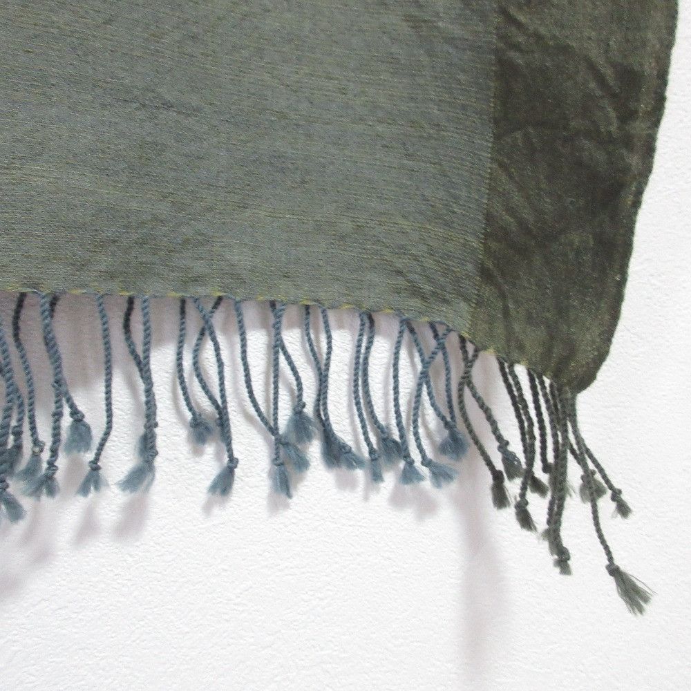 Other Other Jurgen Lehl Fringe Stole Textile Scarf DUTY FREE for USA Size ONE SIZE - 8 Thumbnail