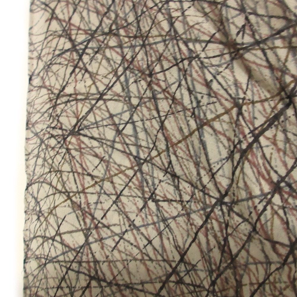 Other Other Jurgen Lehl Pattern Sheer Stole Textile Scarf DUTY FREE for USA Size ONE SIZE - 7 Thumbnail