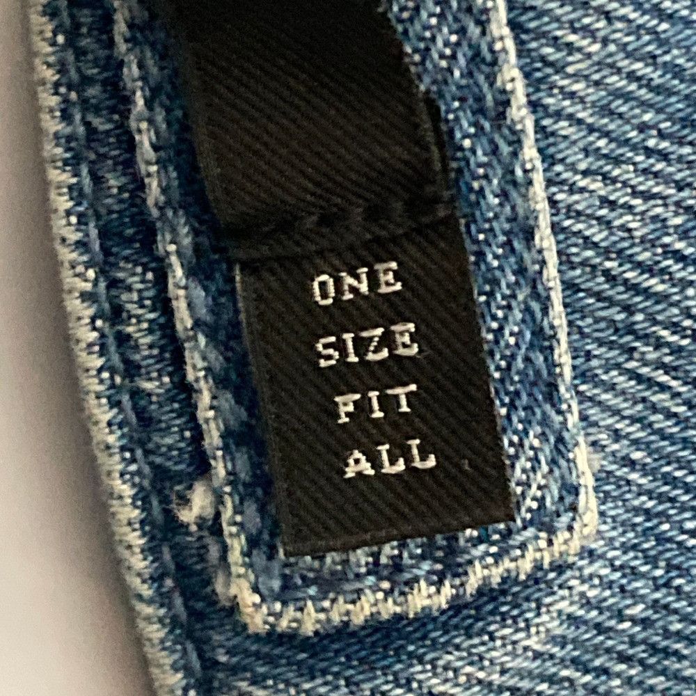 Other Other PONY STONE Metal Chain Backless Denim Jacket Textile Outerwear DUTY FREE for USA Size ONE SIZE - 8 Thumbnail