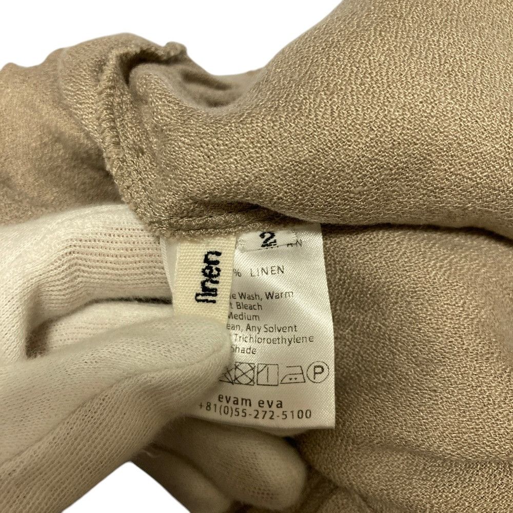 Other Other evam eva linen pants Textile Pants E233T015 DUTY FREE for USA Size ONE SIZE - 4 Thumbnail