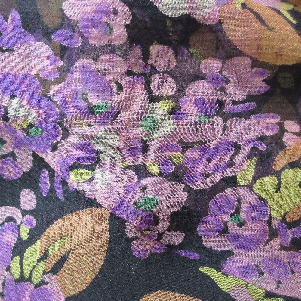 Ralph Lauren Ralph Lauren RRL Ralph Lauren Flower Print Sheer Long Skirt Textile Skirts DUTY FREE for USA Size ONE SIZE - 24 Thumbnail