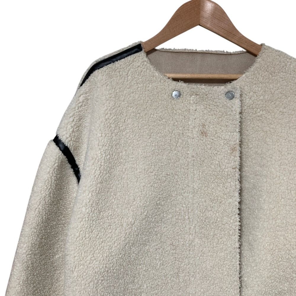 Other Other allureville Quilted Collarless Coat Textile Outerwear DUTY FREE for USA Size ONE SIZE - 3 Thumbnail