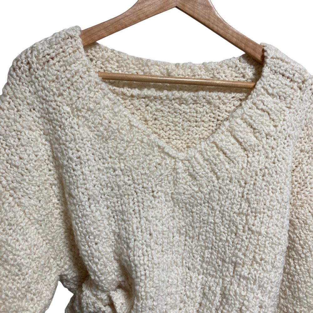 Other Other PRANK PROJECT V-neck Slab Short Knit Textile Tops DUTY FREE for USA Size ONE SIZE - 4 Thumbnail