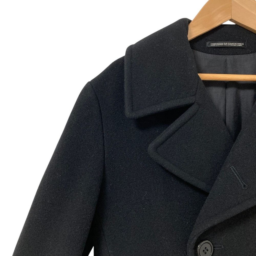 Other Other Yohji Yamamoto +NOIR Wool Cashmere Coat Textile Outerwear DUTY FREE for USA Size ONE SIZE - 5 Thumbnail