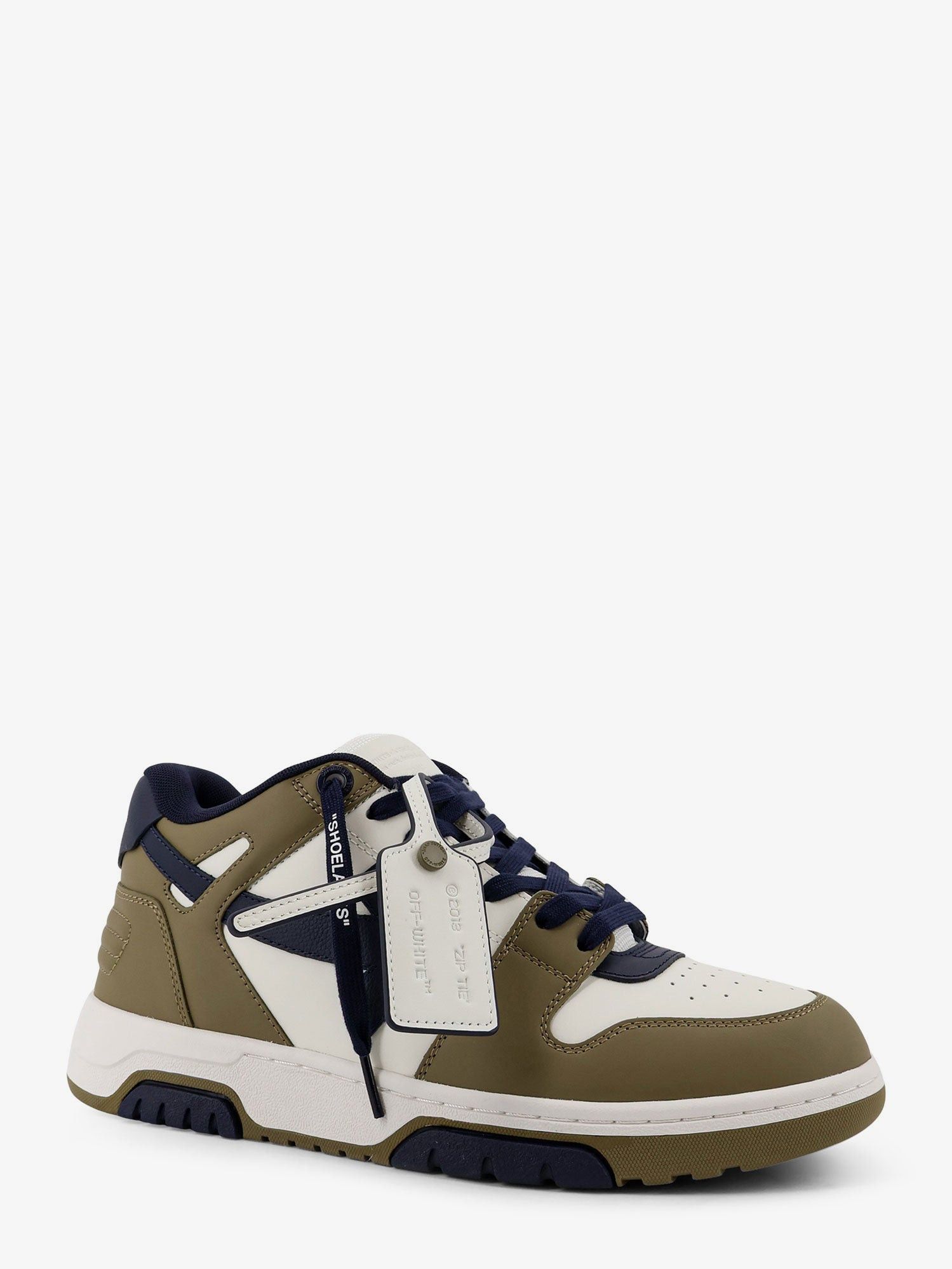 Off-White Off White Out of Office leather sneakers with iconic side logo IT 39 Men - USA Tariffs Included Size US 6 / EU 39 - 2 Thumbnail