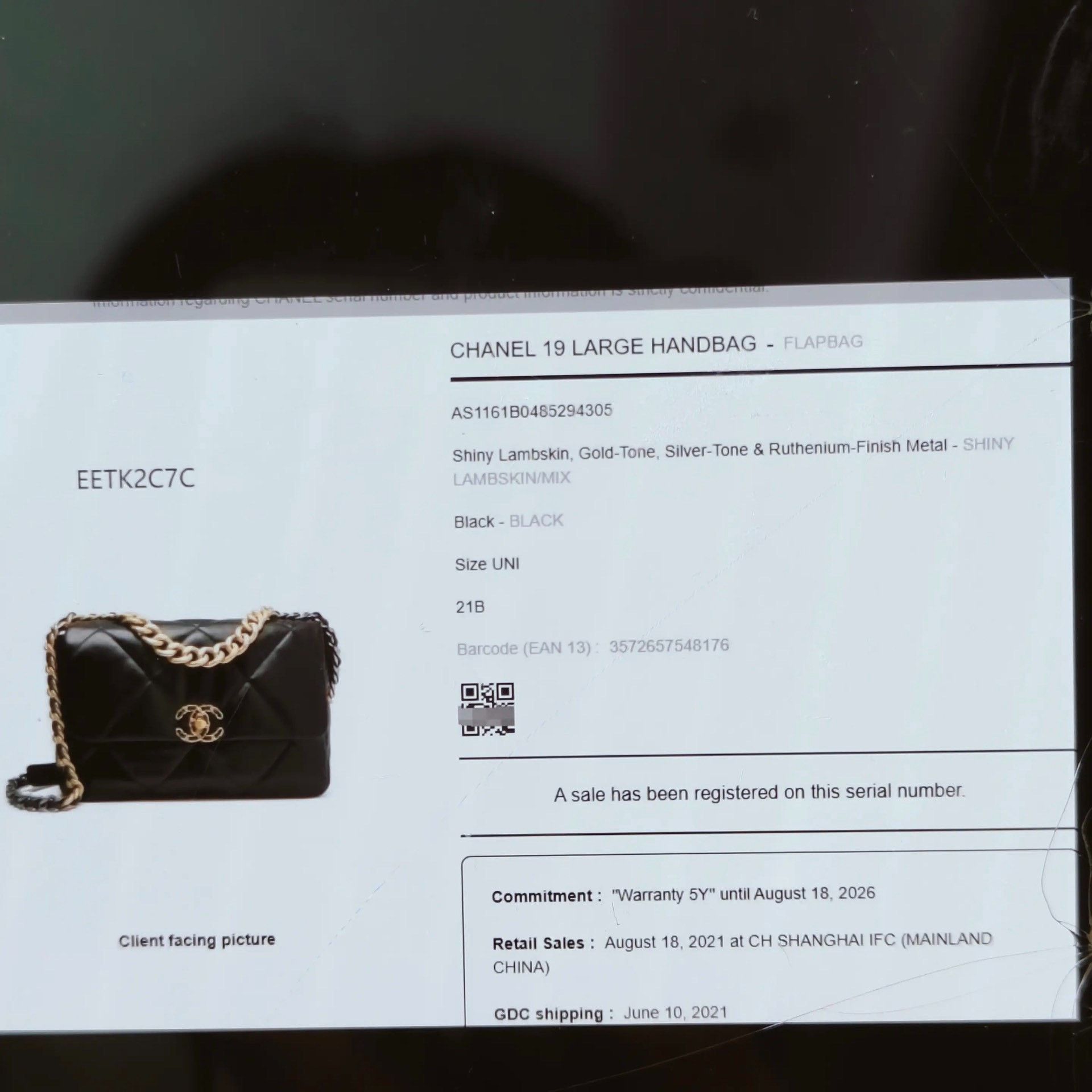Chanel Pre-loved Bag Very good condition Size ONE SIZE - 9 Thumbnail