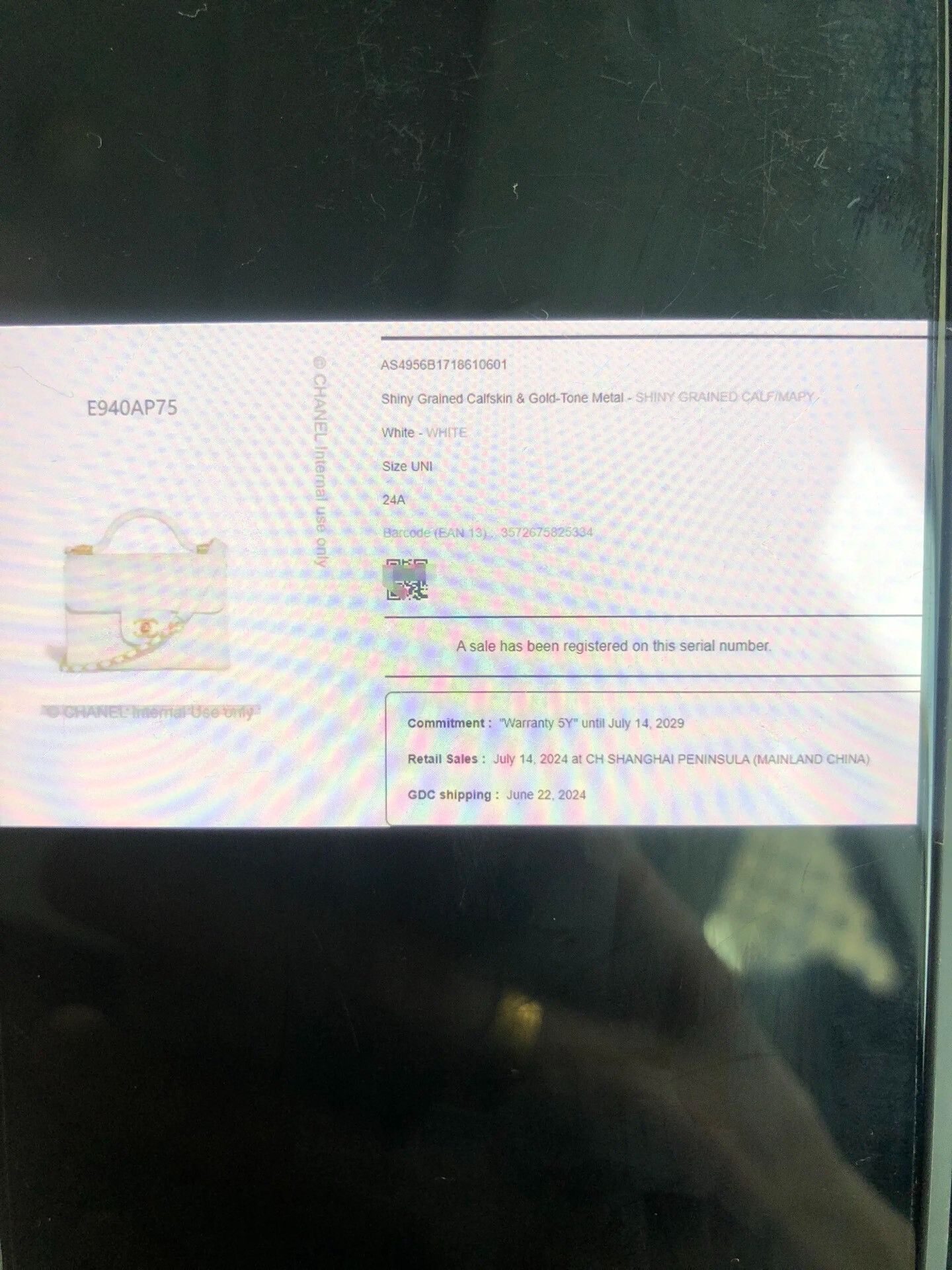 Chanel Pre-loved Bag Very good condition Size ONE SIZE - 9 Thumbnail