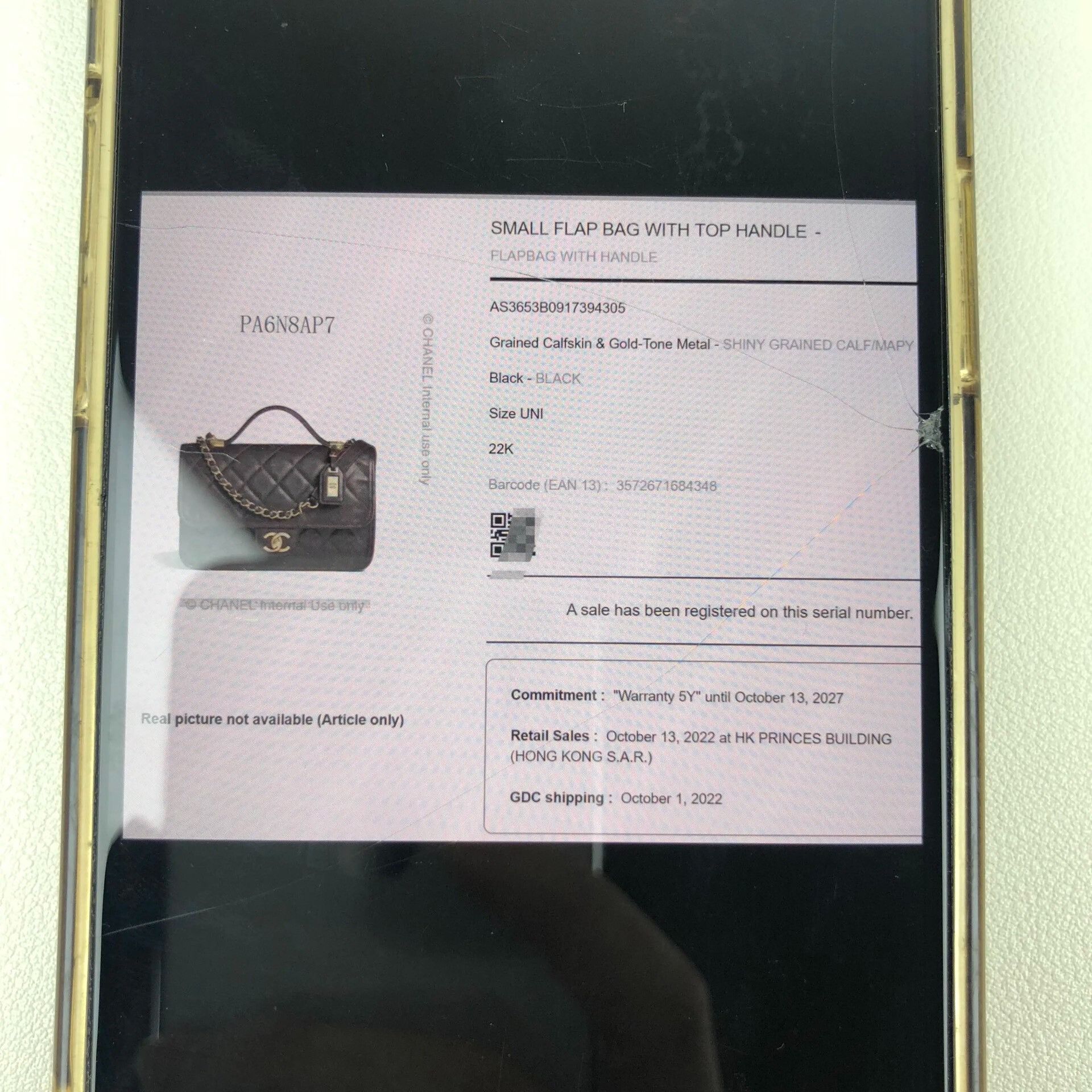 Chanel Pre-loved Bag Very good condition Size ONE SIZE - 9 Thumbnail