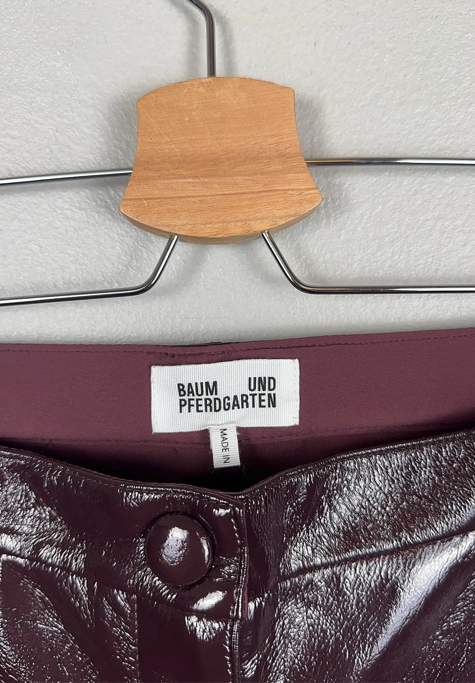 Baum und Pferdgarten Baum und Pferdgarten NIELLA- Dark Burgundy Pants Size 26" / US 2 / IT 38 - 3 Thumbnail