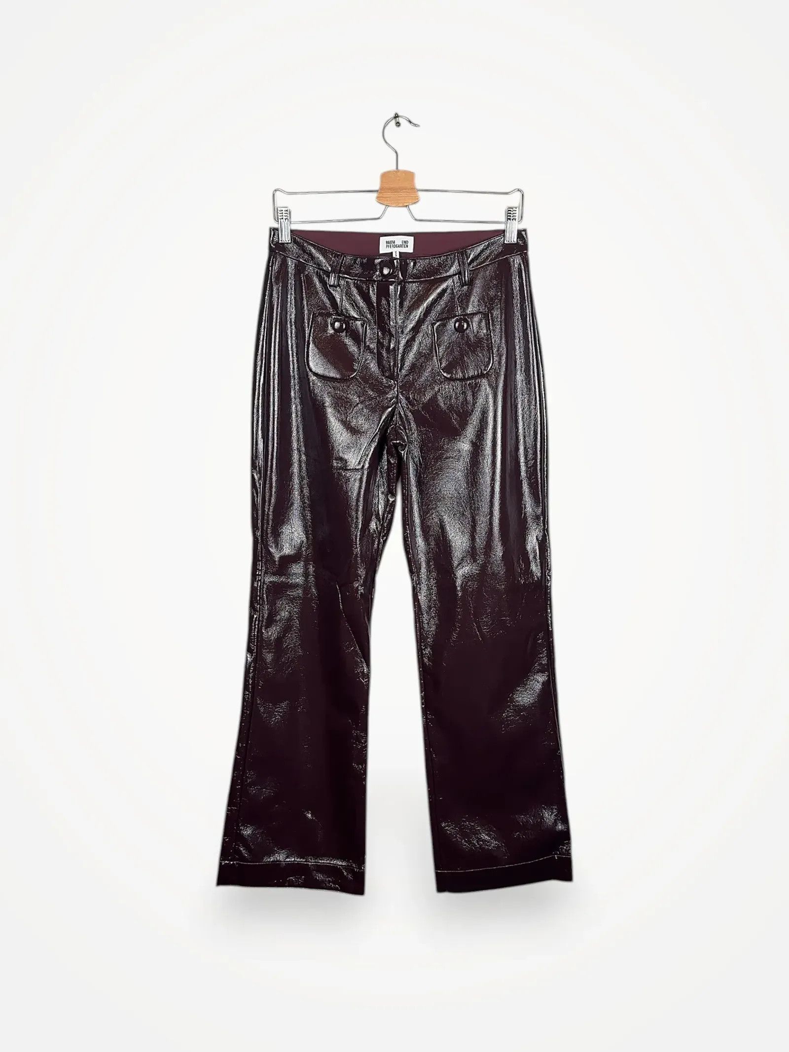 Baum und Pferdgarten Baum und Pferdgarten NIELLA- Dark Burgundy Pants Size 26" / US 2 / IT 38 - 2 Thumbnail