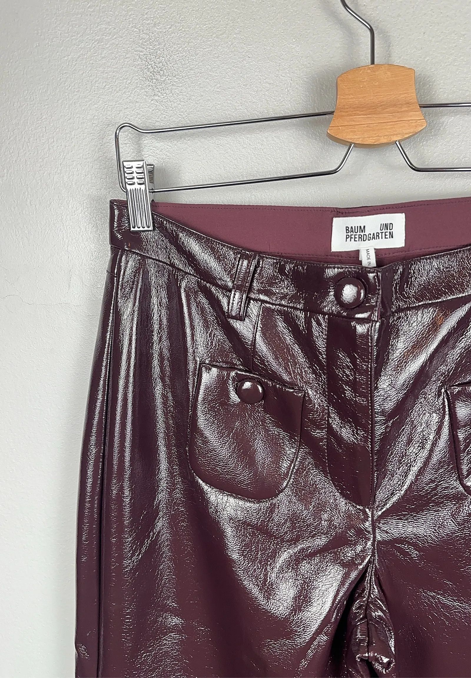 Baum und Pferdgarten Baum und Pferdgarten NIELLA- Dark Burgundy Pants Size 26" / US 2 / IT 38 - 7 Thumbnail