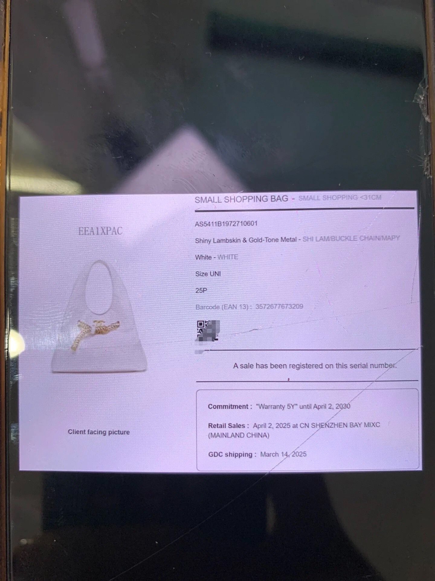 Chanel Pre-loved Bag Very good condition Size ONE SIZE - 9 Thumbnail