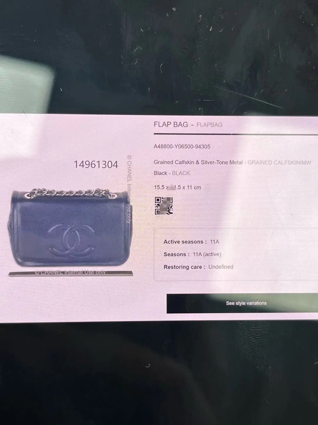 Chanel Pre-loved Bag Very good condition Size ONE SIZE - 9 Thumbnail