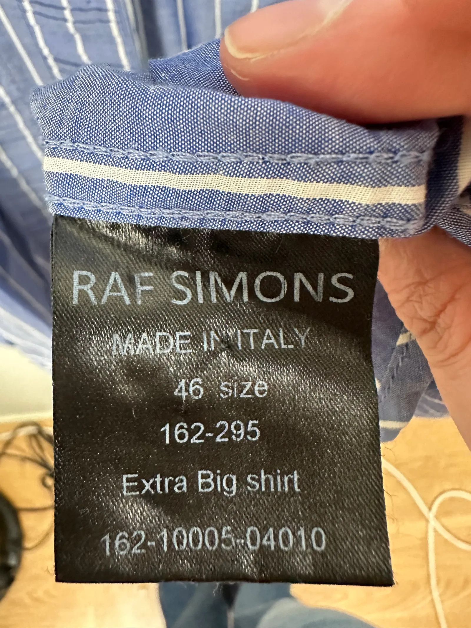 Raf Simons Raf Simons Shirt Size US S / EU 44-46 / 1 - 7 Thumbnail