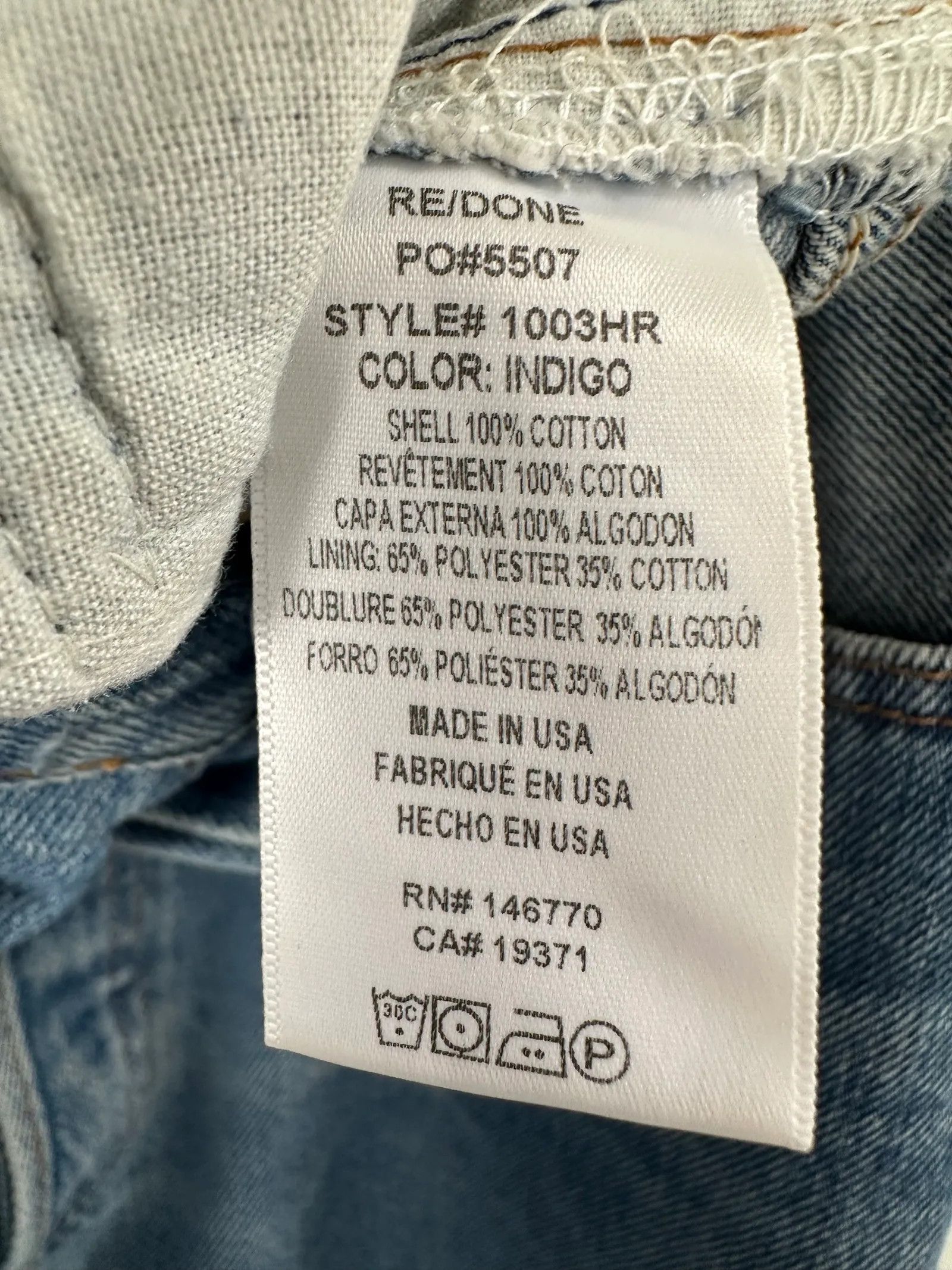 Levi's Re/Done X Levi’s Jeans Size 25" / US 0 / IT 36 - 3 Thumbnail