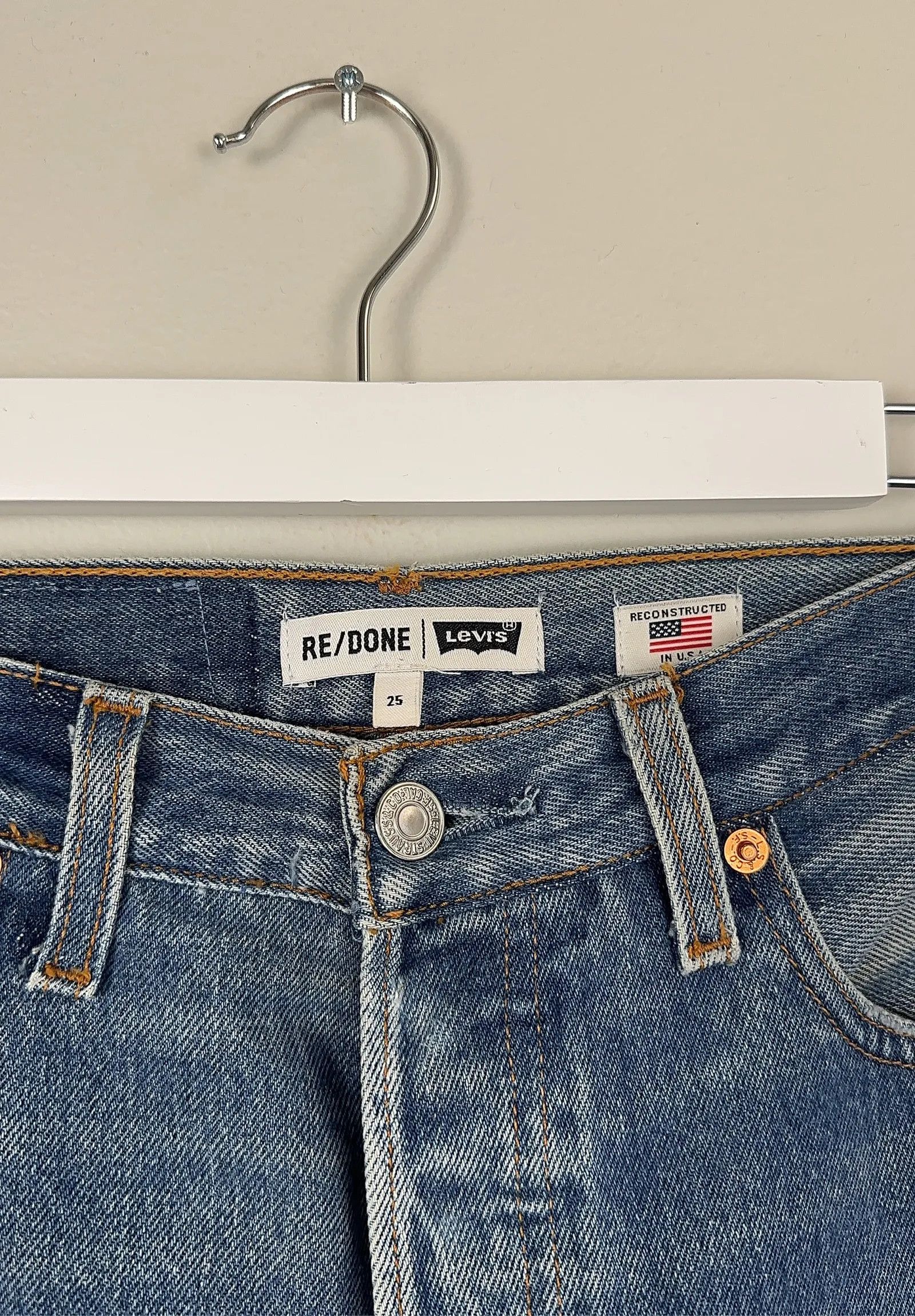 Levi's Re/Done X Levi’s Jeans Size 25" / US 0 / IT 36 - 2 Thumbnail