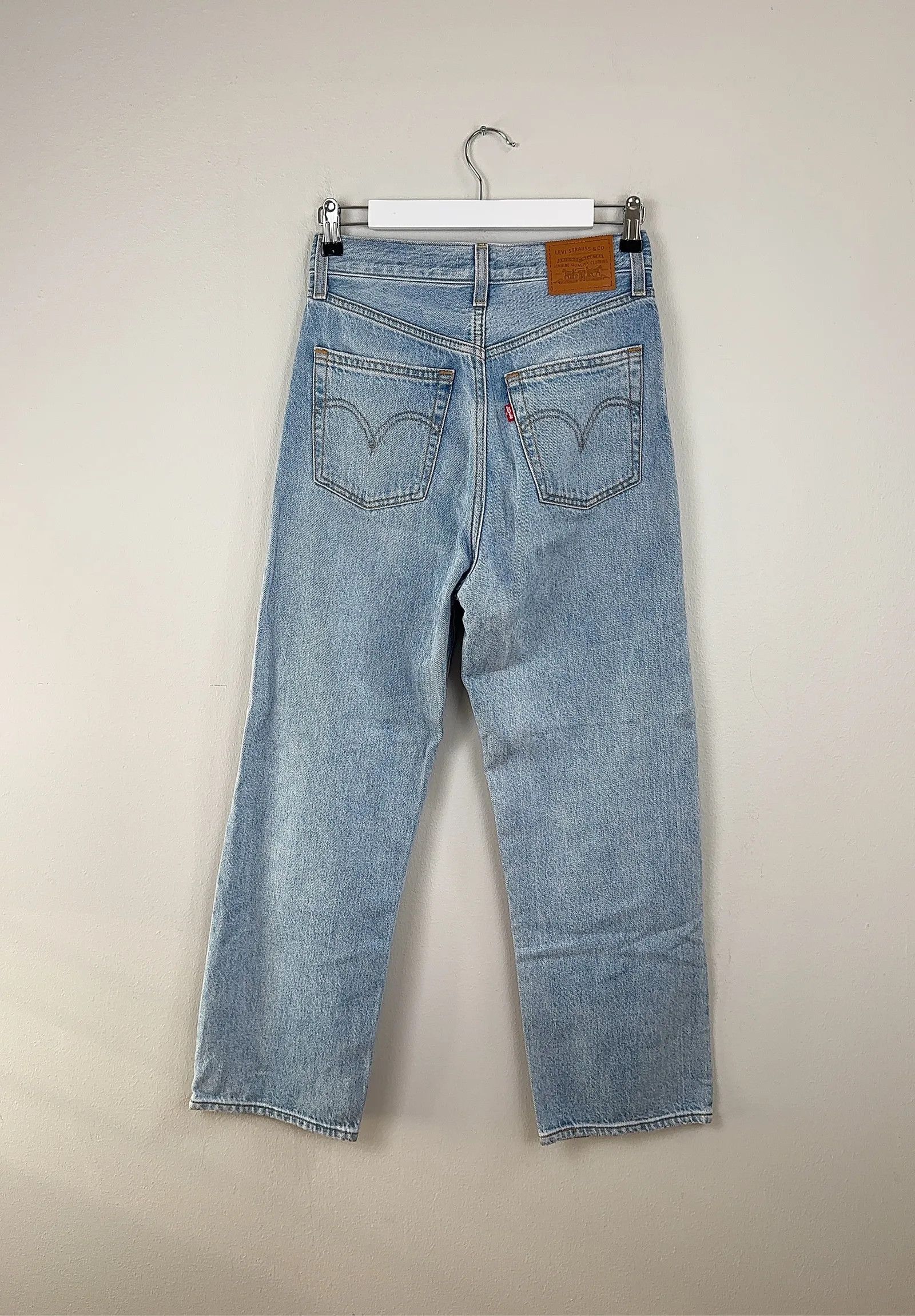 Levi's Levi's Ribcage Straight Jeans Size 26" / US 2 / IT 38 - 4 Thumbnail
