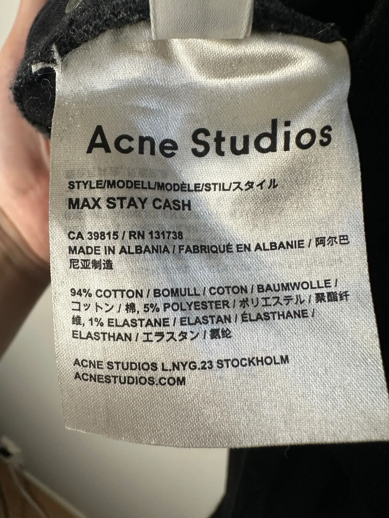 Acne Studios Acne Studios Max Stay Cash Jeans Size 30" / US 8 / IT 44 - 3 Thumbnail