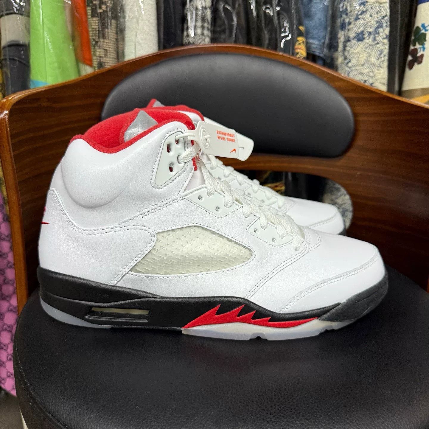 Nike Nike AJ5 Red Lowtop Sneakers 44 Men Size US 10.5 / EU 43-44 - 4 Thumbnail