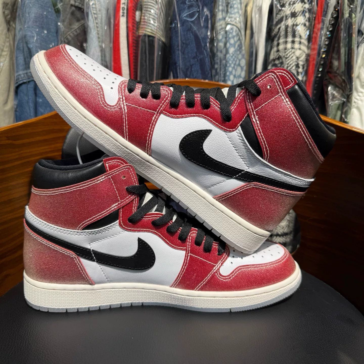 Nike Nike AJ1 Collab Red Lowtop Sneakers 44 Men Size US 10.5 / EU 43-44 - 7 Thumbnail