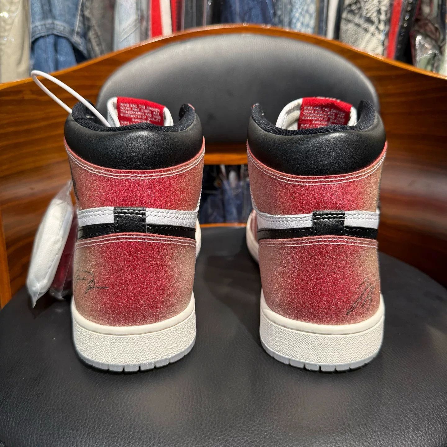 Nike Nike AJ1 Collab Red Lowtop Sneakers 44 Men Size US 10.5 / EU 43-44 - 3 Thumbnail