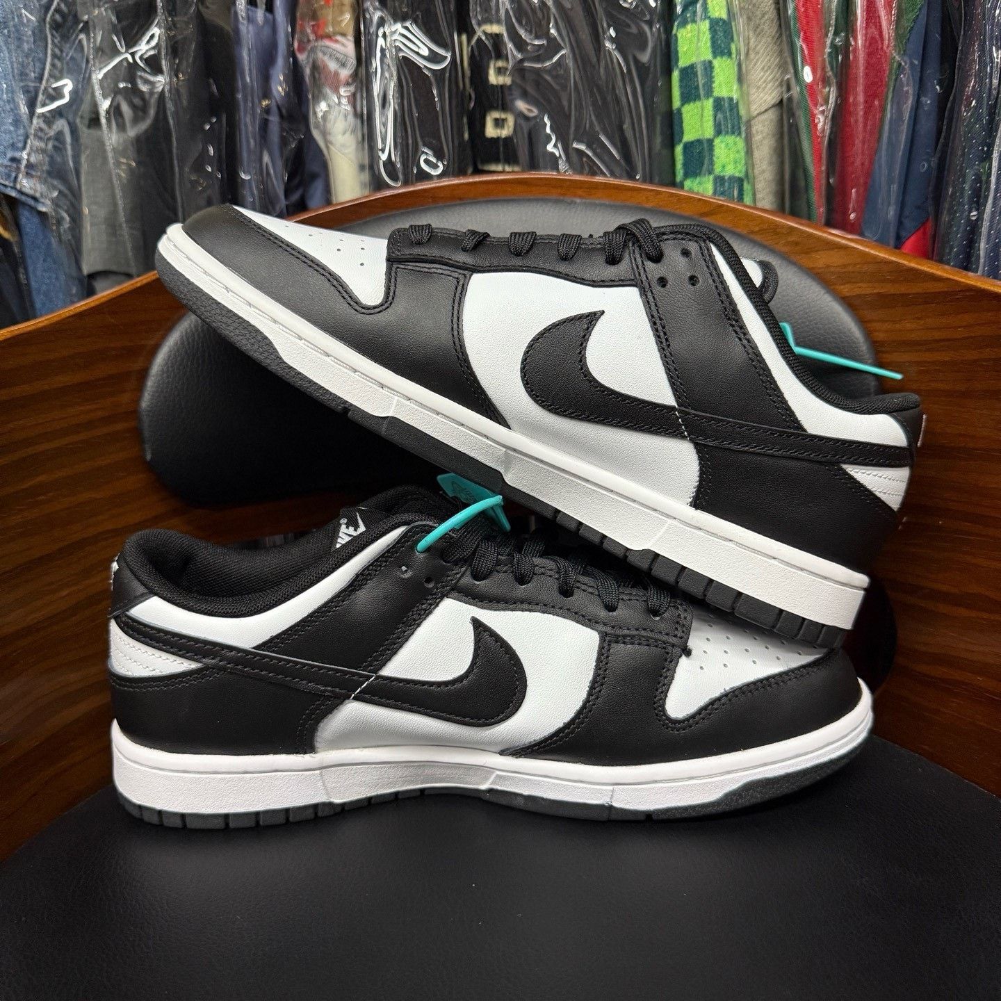 Nike Nike DUNK Black Lowtop Sneakers 43 Men Size US 10 / EU 43 - 7 Thumbnail