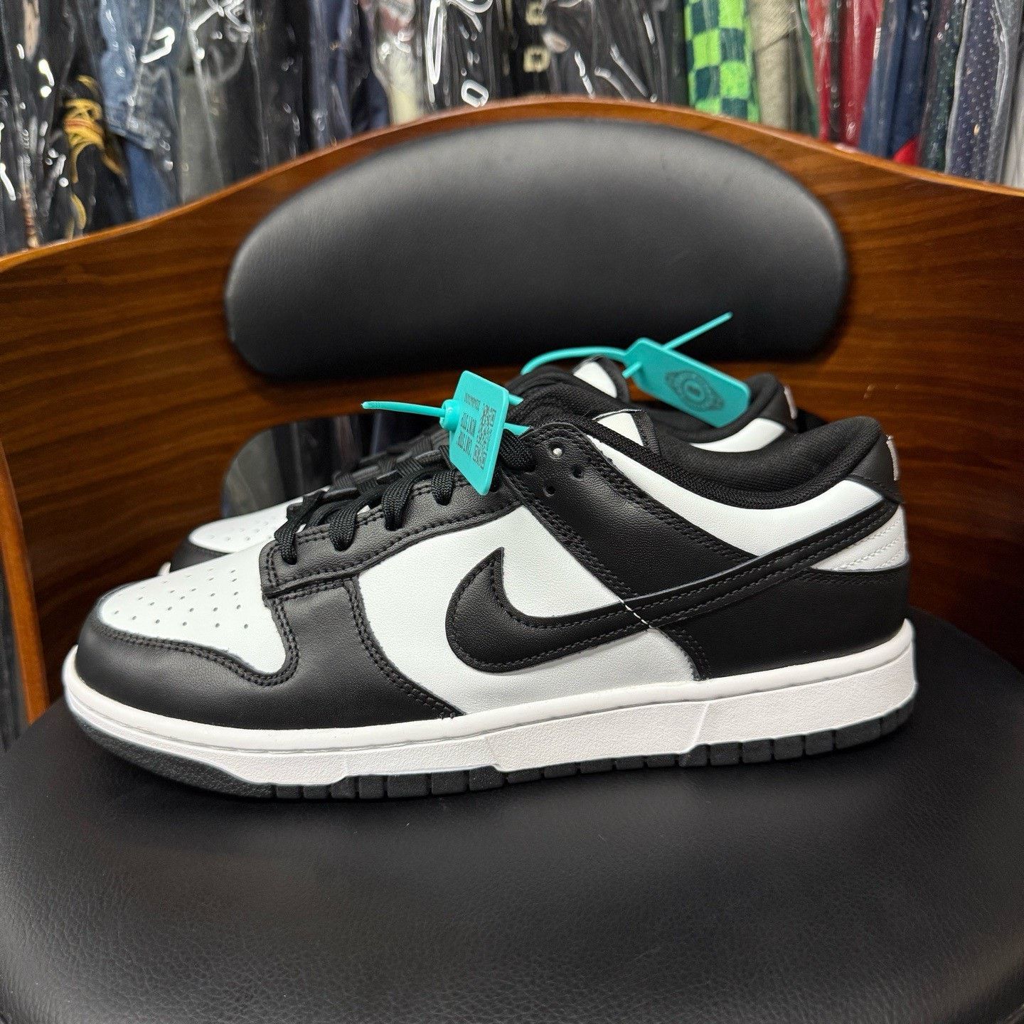 Nike Nike DUNK Black Lowtop Sneakers 43 Men Size US 10 / EU 43 - 6 Thumbnail