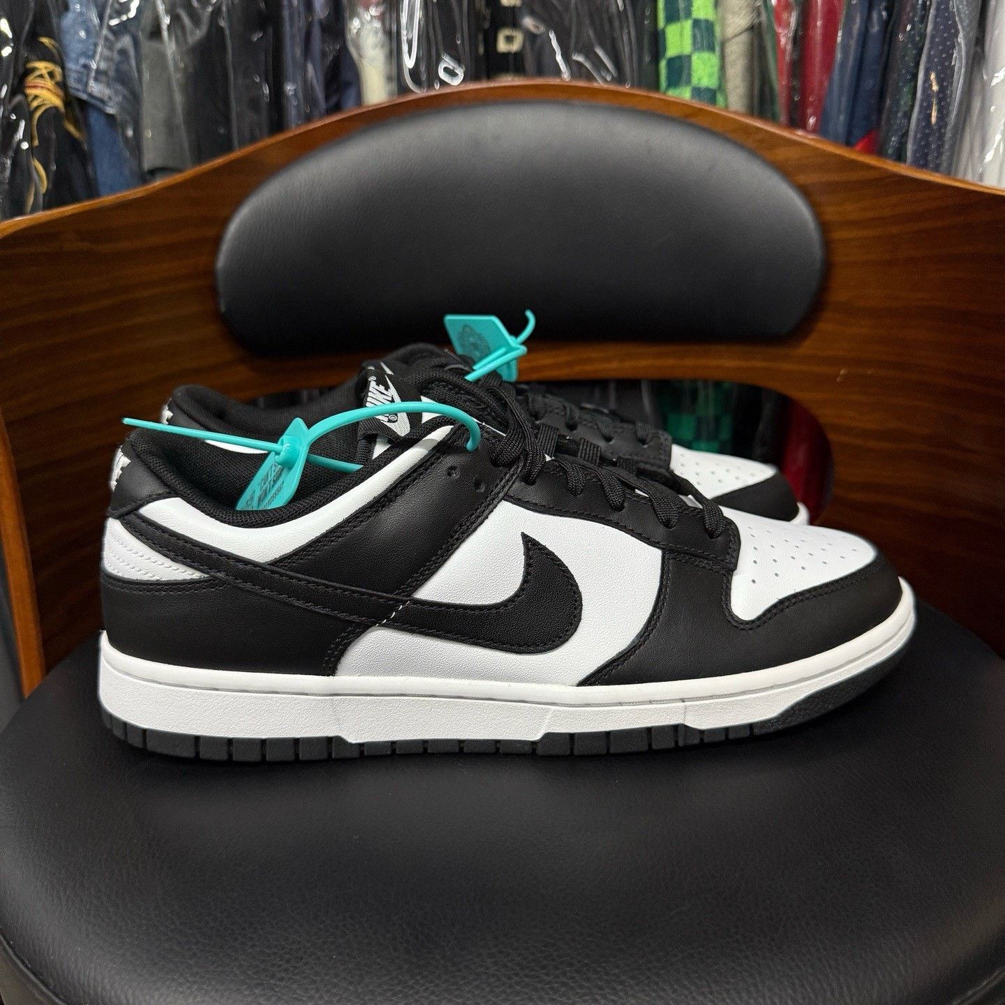 Nike Nike DUNK Black Lowtop Sneakers 43 Men Size US 10 / EU 43 - 4 Thumbnail