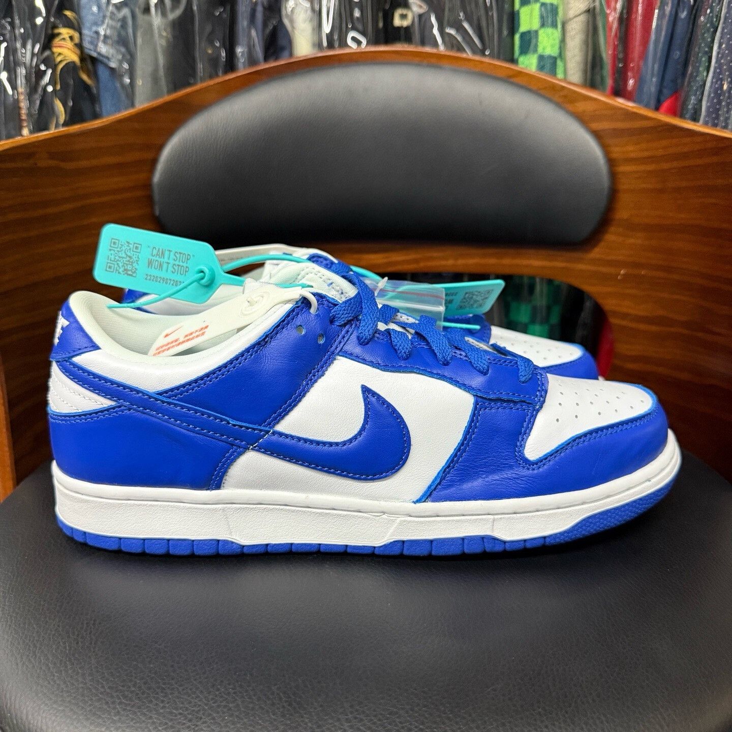 Nike Nike DUNK Blue Lowtop Sneakers 43 Men Size US 10 / EU 43 - 4 Thumbnail