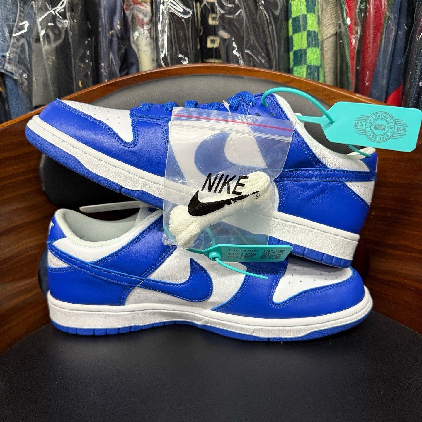 Nike Nike DUNK Blue Lowtop Sneakers 43 Men Size US 10 / EU 43 - 7 Thumbnail