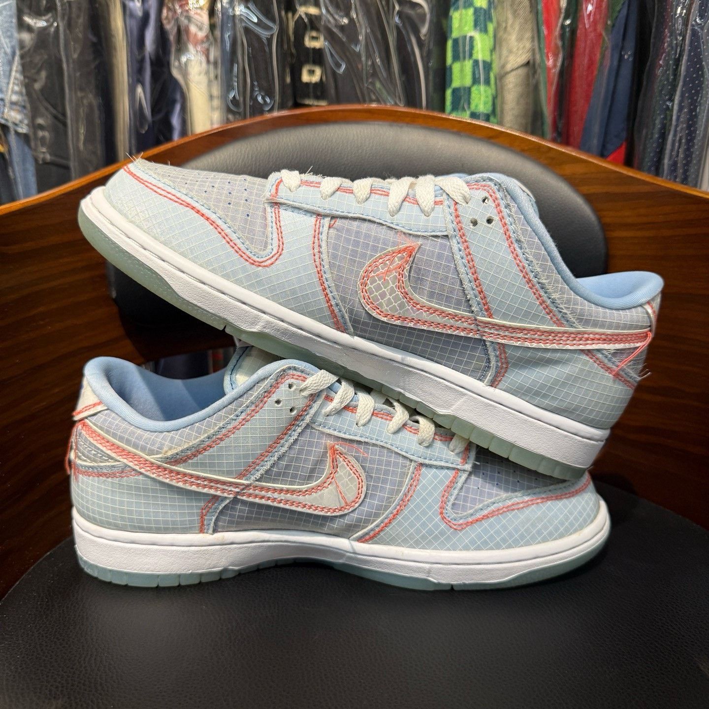 Nike Nike DUNK Collab Blue Lowtop Sneakers 40 Men Size US 7.5 / EU 40-41 - 7 Thumbnail