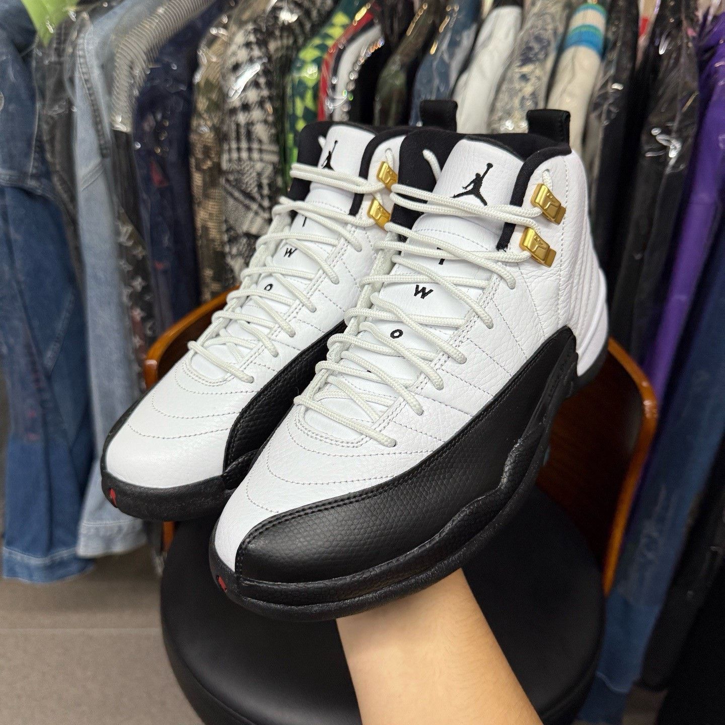 Nike Nike AJ12 Black Lowtop Sneakers 41 Men Size US 8.5 / EU 41-42 - 5 Thumbnail