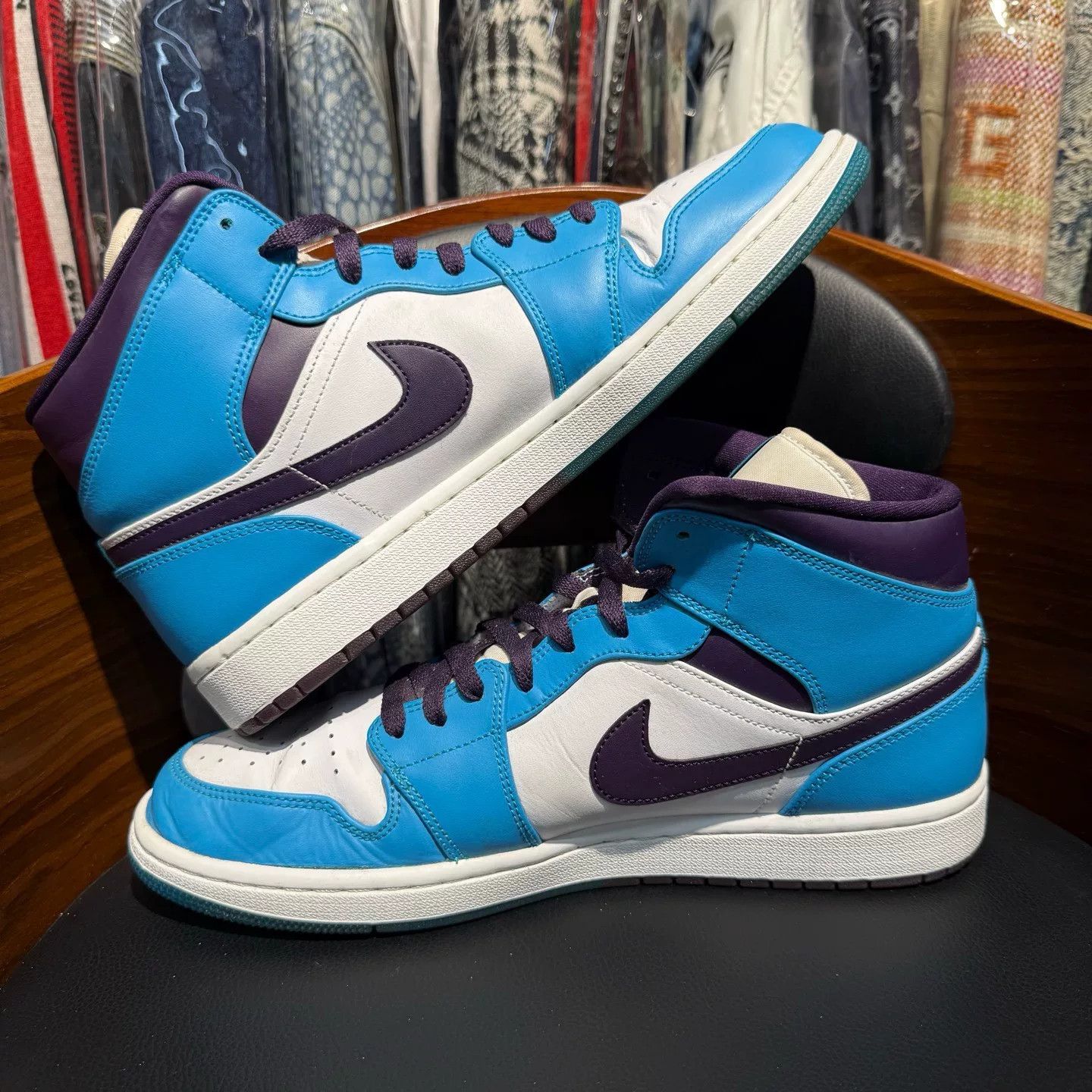 Nike Nike AJ1 Blue Lowtop Sneakers 45 Men Size US 11.5 / EU 44-45 - 7 Thumbnail