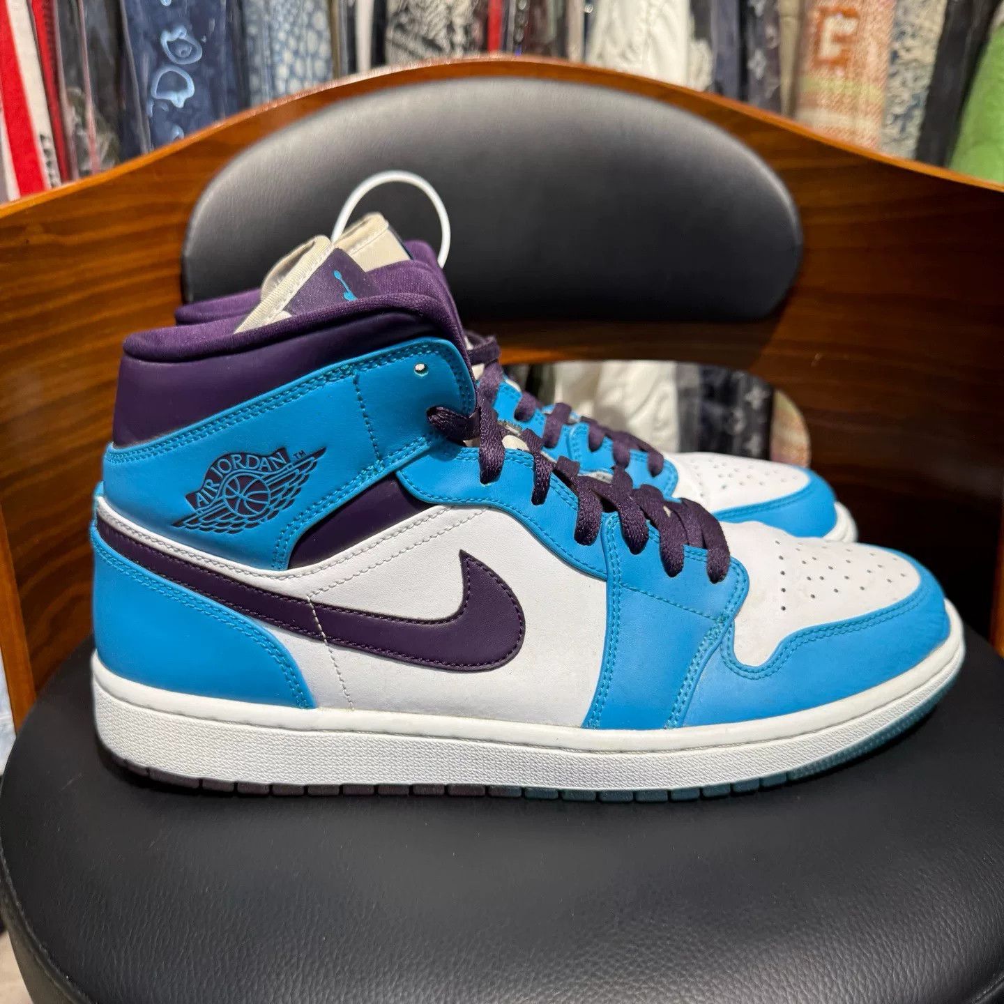 Nike Nike AJ1 Blue Lowtop Sneakers 45 Men Size US 11.5 / EU 44-45 - 4 Thumbnail