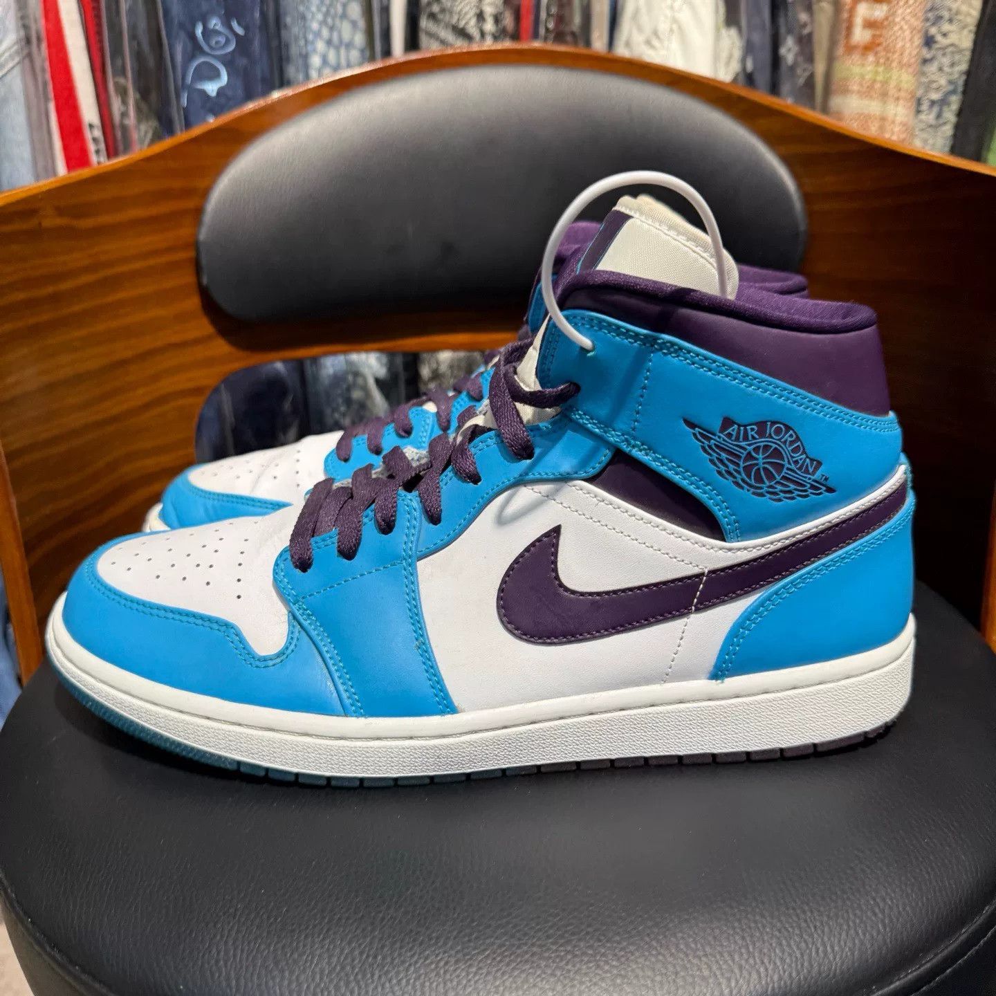 Nike Nike AJ1 Blue Lowtop Sneakers 45 Men Size US 11.5 / EU 44-45 - 6 Thumbnail