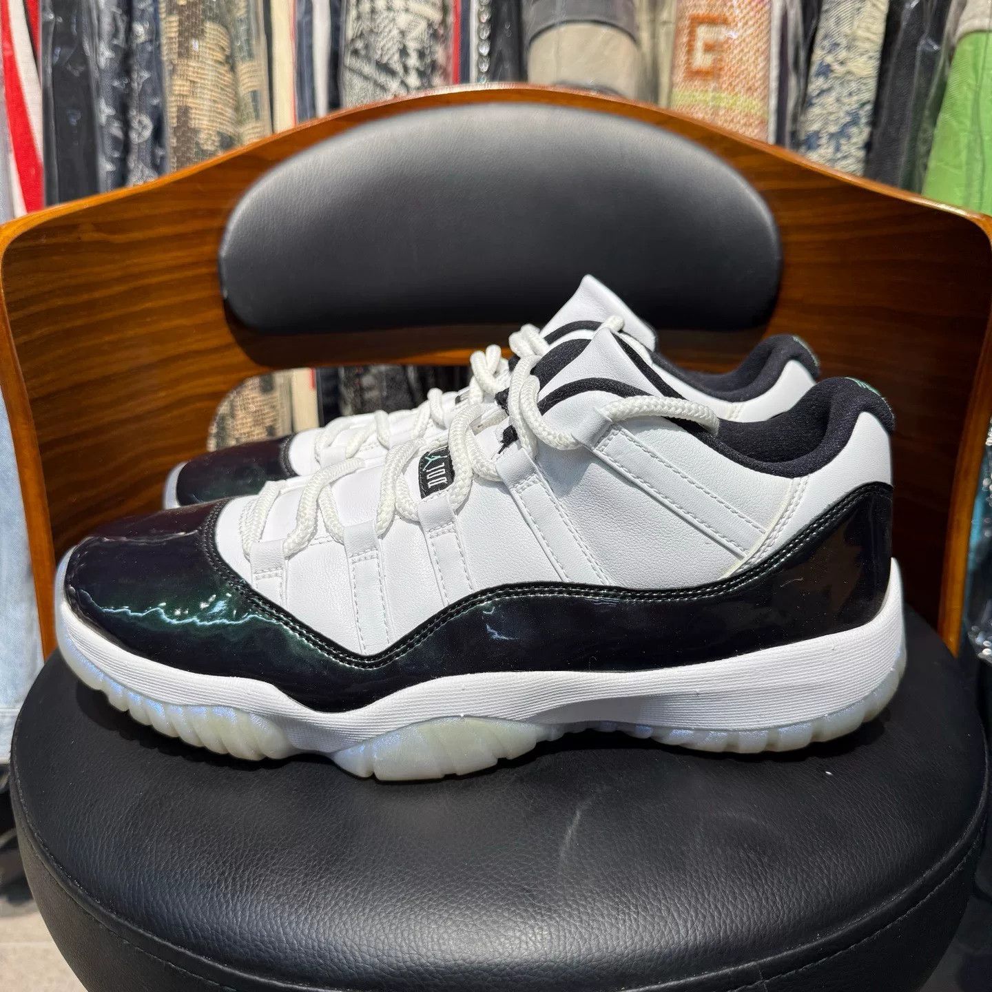 Nike Nike AJ11 Black Lowtop Sneakers 45 Men Size US 11.5 / EU 44-45 - 6 Thumbnail