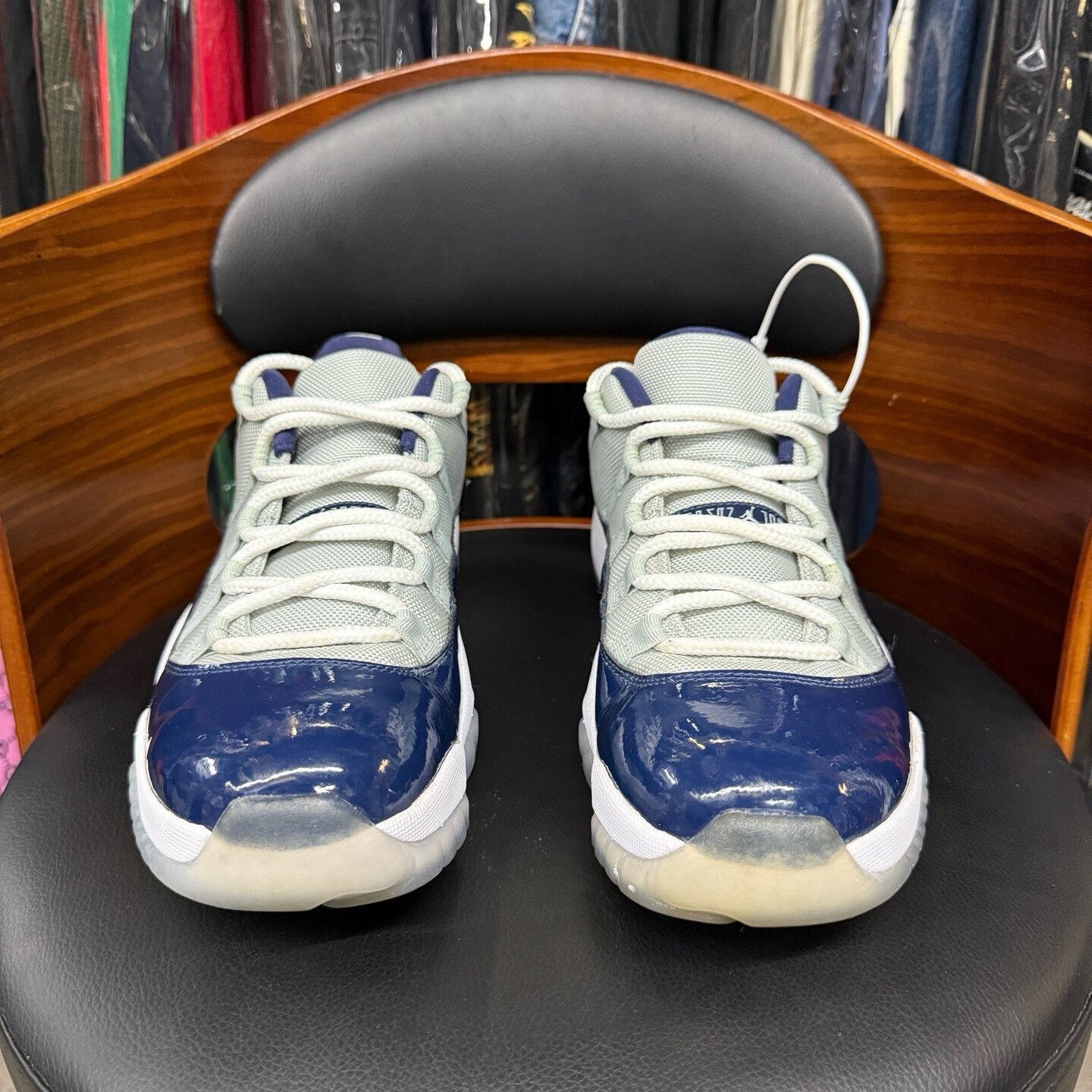 Nike Nike AJ11 Blue Lowtop Sneakers 44.5 Men Size US 11 / EU 44 - 2 Thumbnail