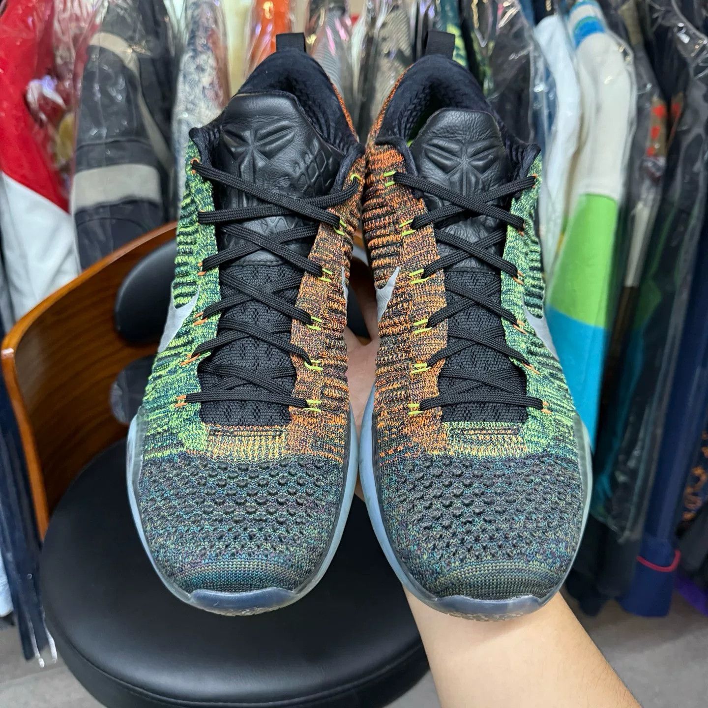 Nike Nike KOBE10 Green Lowtop Sneakers 46 Men Size US 12 / EU 45 - 5 Thumbnail