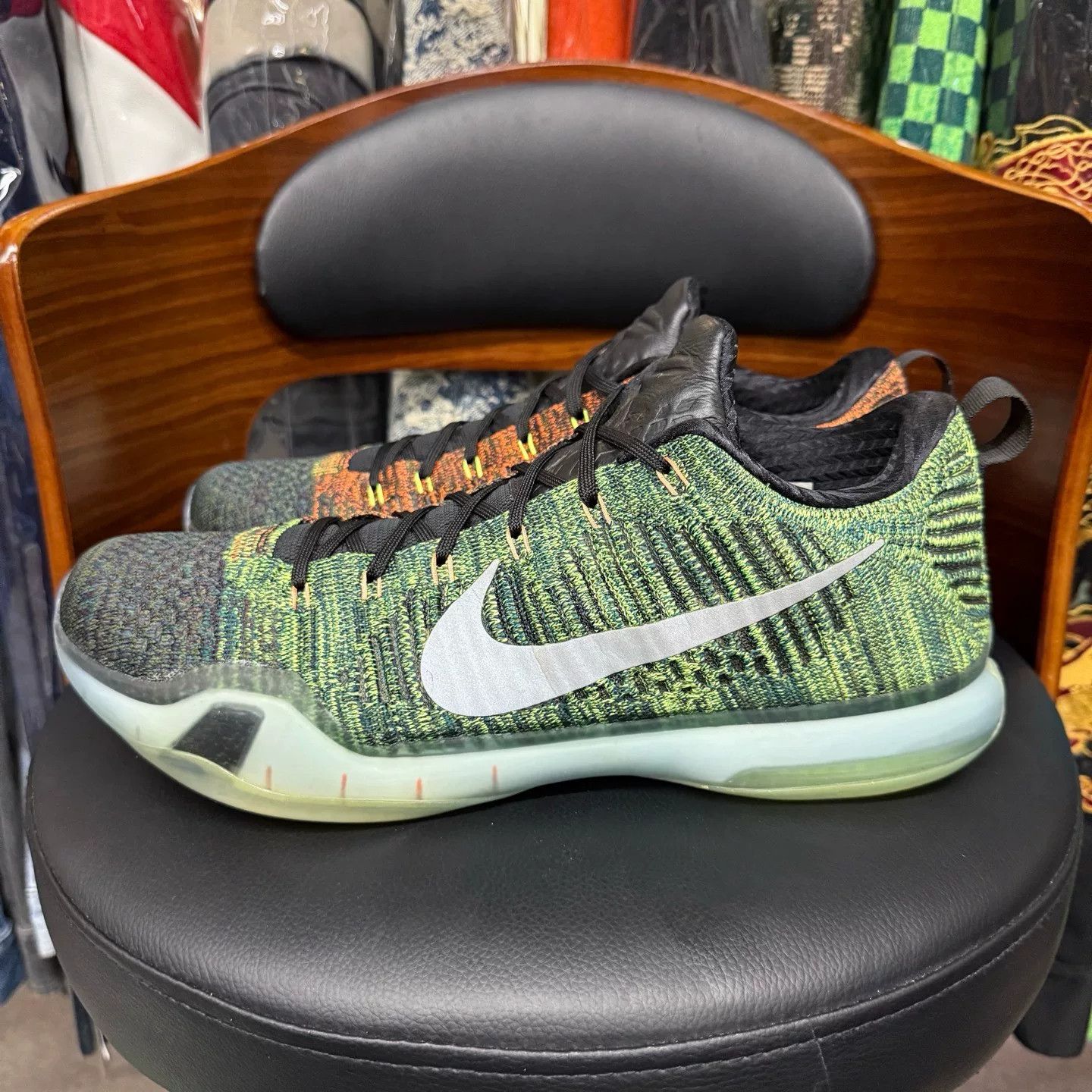 Nike Nike KOBE10 Green Lowtop Sneakers 46 Men Size US 12 / EU 45 - 6 Thumbnail