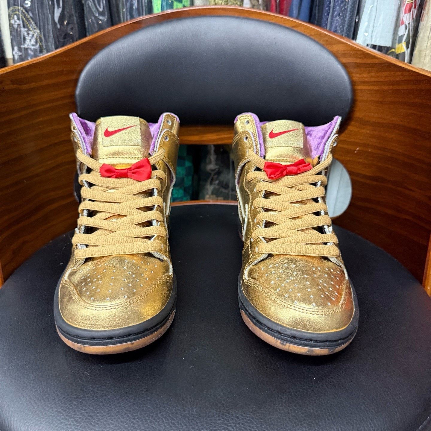 Nike Nike DUNK Yellow Lowtop Sneakers 36 Men Size US 5 / EU 37 - 2 Thumbnail