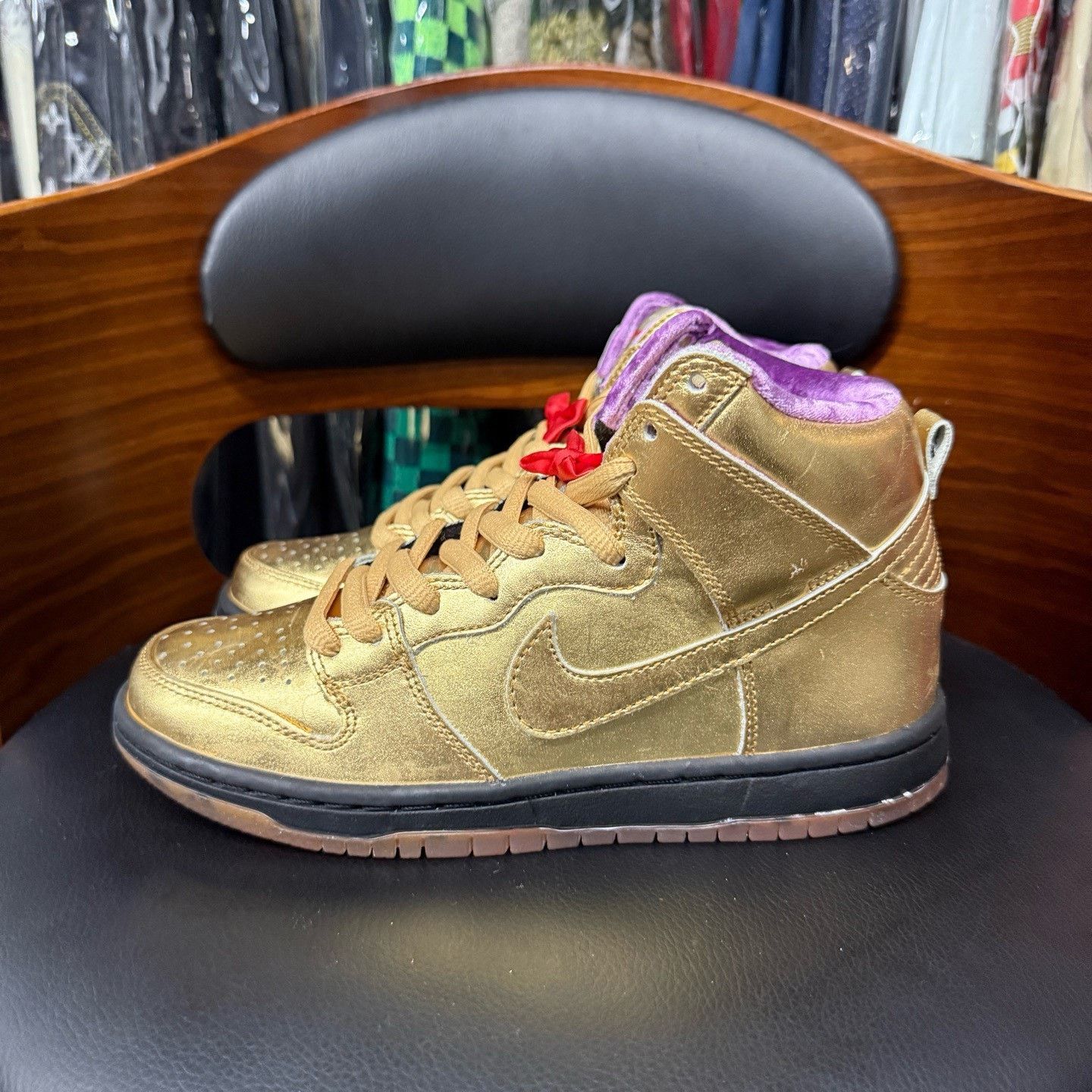 Nike Nike DUNK Yellow Lowtop Sneakers 36 Men Size US 5 / EU 37 - 6 Thumbnail