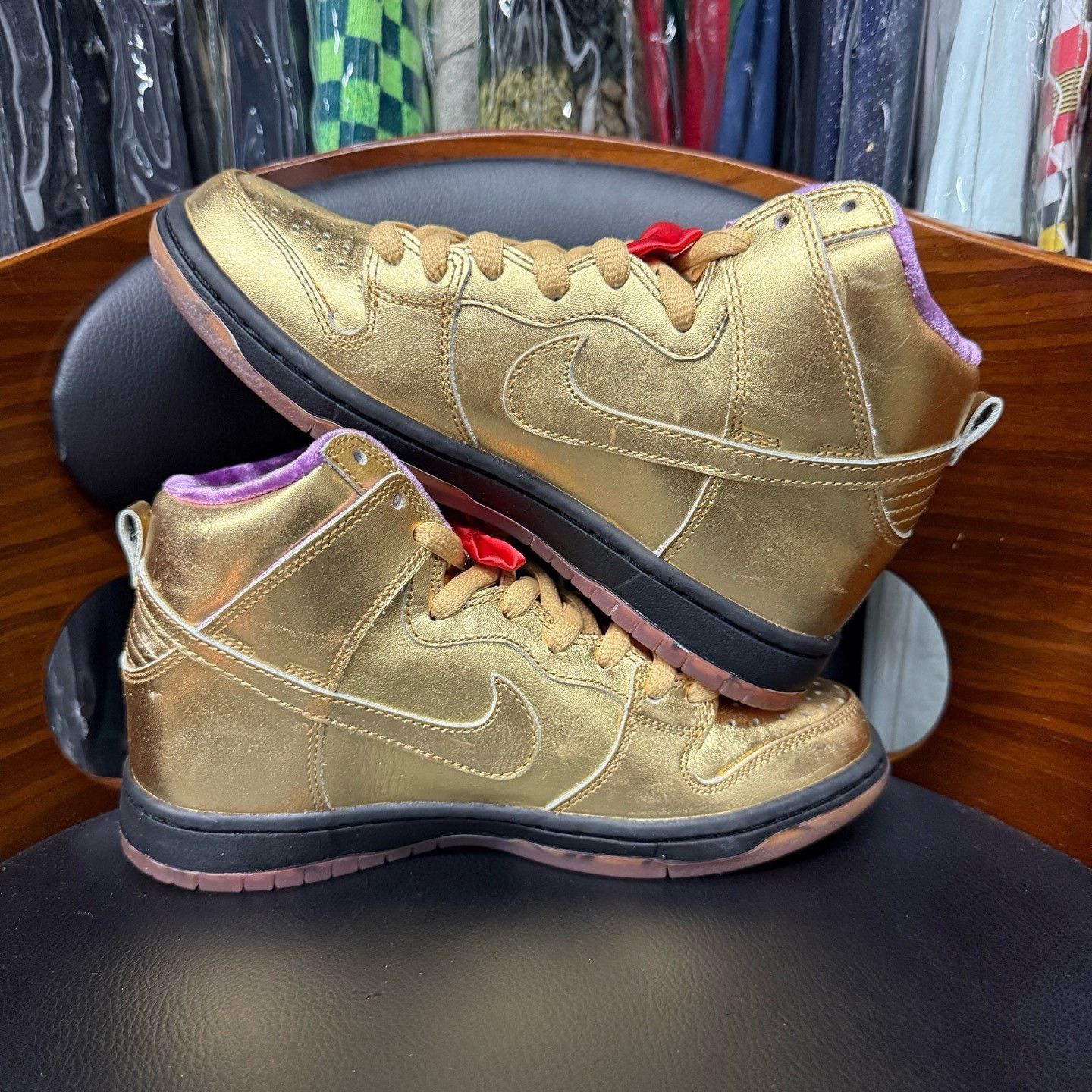 Nike Nike DUNK Yellow Lowtop Sneakers 36 Men Size US 5 / EU 37 - 7 Thumbnail